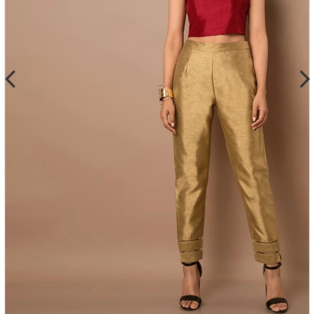 Gold pants!